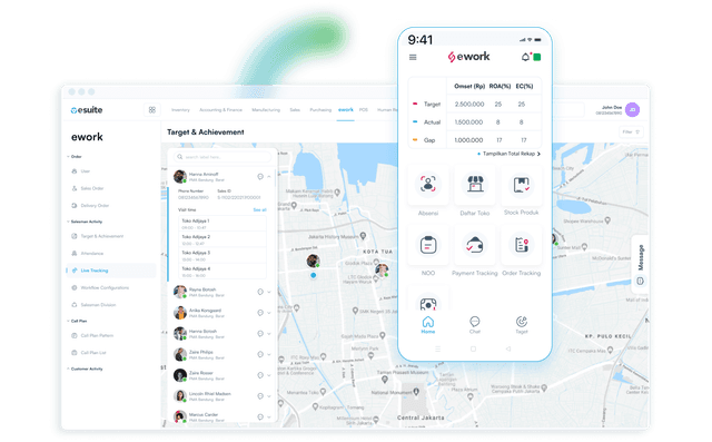 Company Platform (eWork) - web